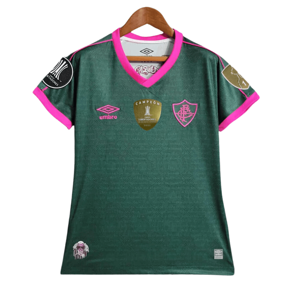 Patch Campeão LibertadoresCamisa Feminina Fluminense III 2023/24 - Torcedor