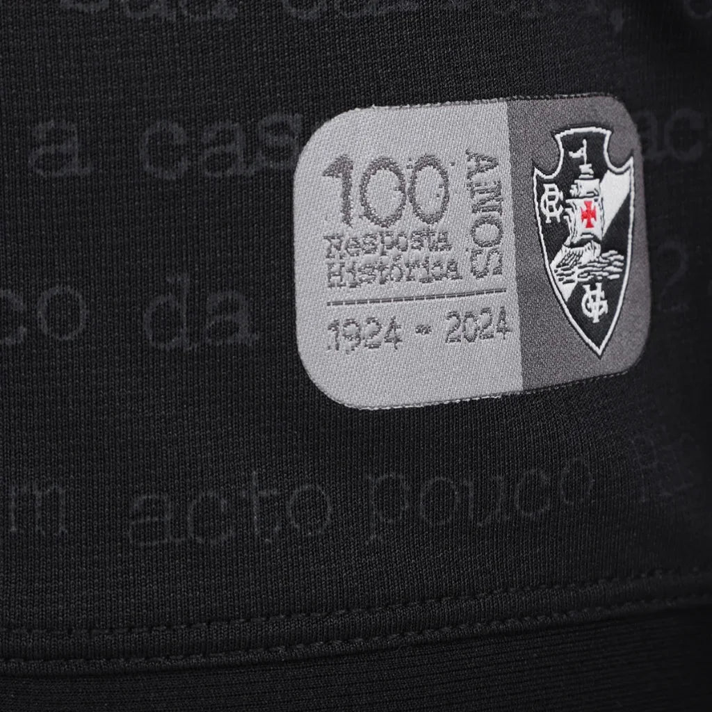Camisa Vasco III 24/25 Kombat Masculina - Preto