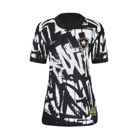 CAMISA FEMININA BOTAFOGO GRAFITE AURA 90 2025/26