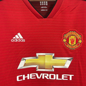 CAMISA RETRÔ MANCHESTER UNITED HOME 18/19