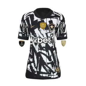 CAMISA FEMININA BOTAFOGO GRAFITE AURA 90 2025/26