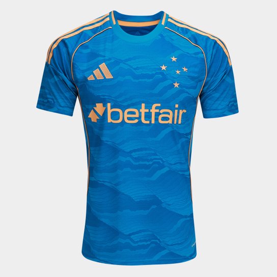 LANÇAMENTO Camisa Masculina Cruzeiro III 2025/26
